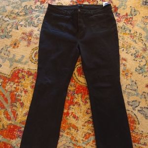 Jean size 22W, fits like size 18W, Black Denim
